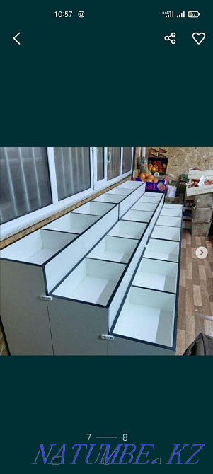 Кез келген күрделіліктегі жиһаз өндірісі - сөрелер, есептегіштер, витриналар және т.б.  Ақтөбе  - изображение 3