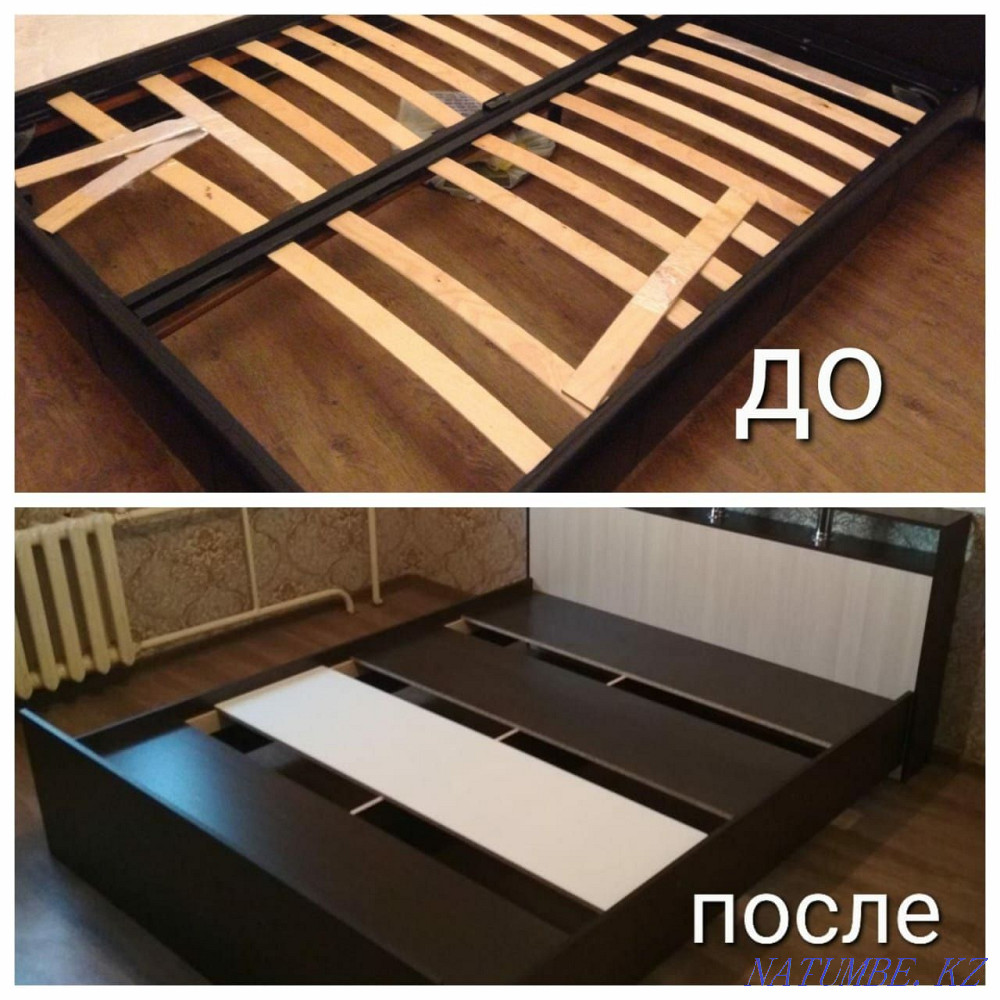 Ремонт Реставрация Мебели Кровати, Комода, Шкафа-Купе, Стола, Стула . Астана - изображение 1