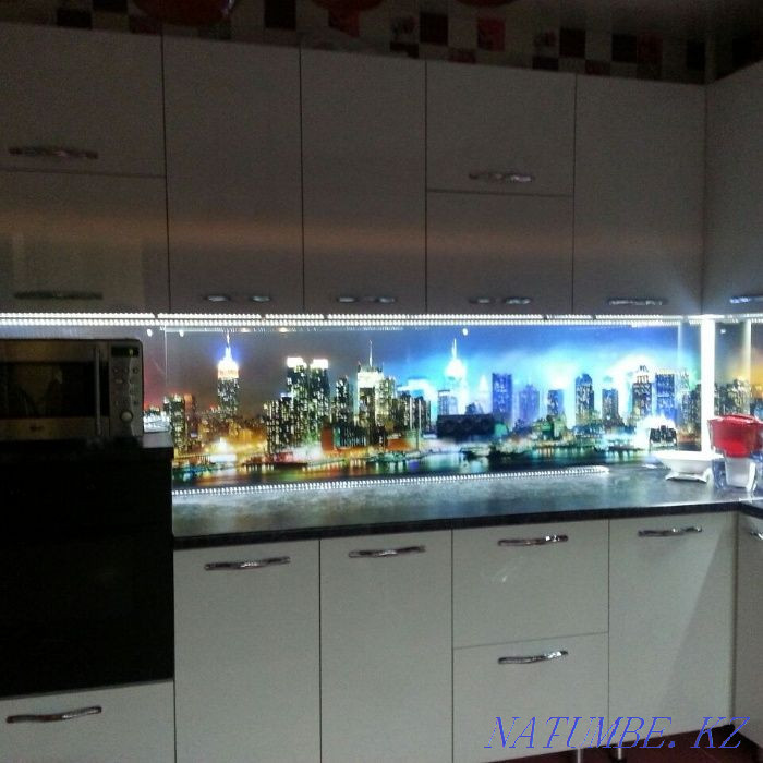 Skinali - Glass apron for the kitchen. Our instagram: skinalioskemen Ust-Kamenogorsk - photo 1