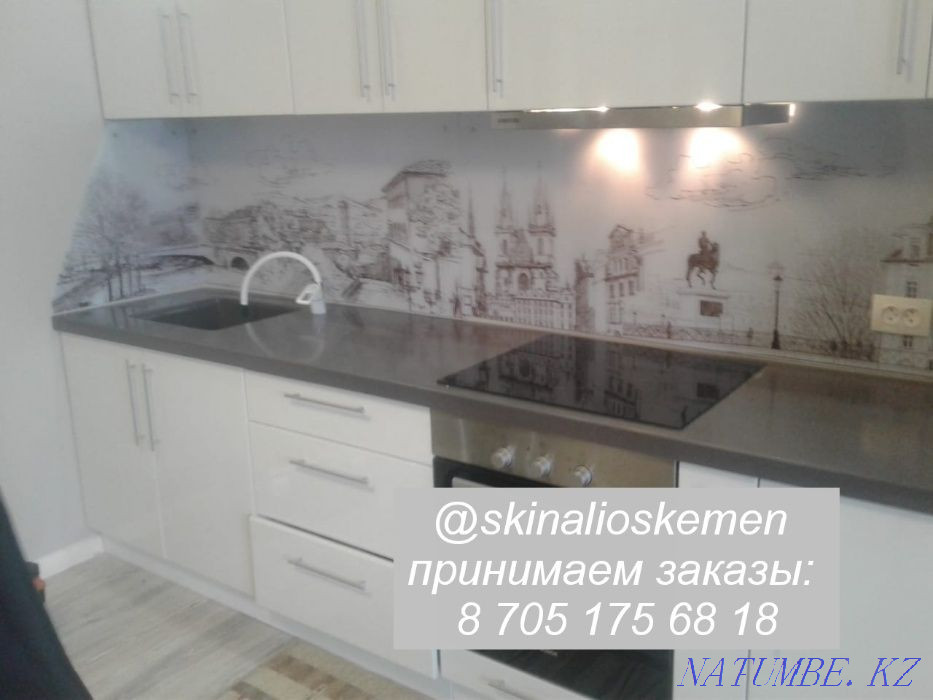 Skinali - Glass apron for the kitchen. Our instagram: skinalioskemen Ust-Kamenogorsk - photo 3
