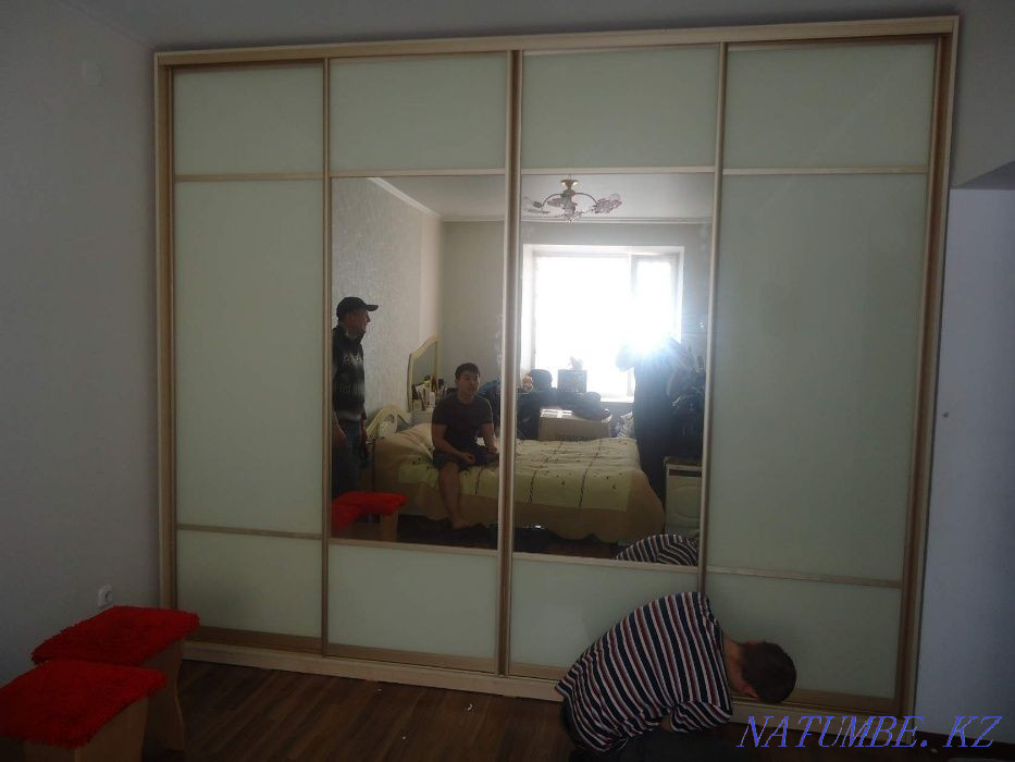 Шкафы купе, шкаф, гардеробные на заказ Рассрочка 0%! Костанай, область Костанай - изображение 3