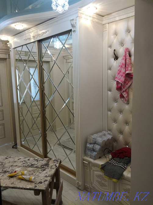 Custom-made furniture! Kitchen set, Kitchen, hallway, Cabinet furniture Shymkent - photo 5