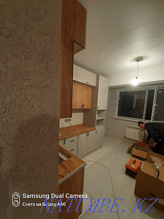 кухонный гарнитур мебель на заказ мебель шкафы гардероб изготовление Алматы - изображение 7