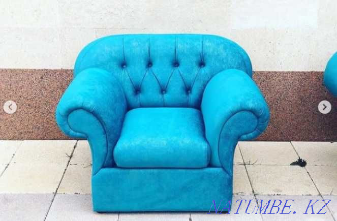 Qualitatively. Banner of upholstered furniture of any complexity. Furniture repair Almaty - photo 4