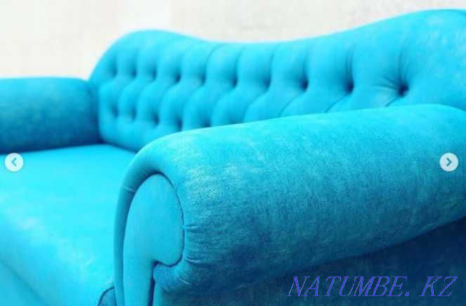 Qualitatively. Banner of upholstered furniture of any complexity. Furniture repair Almaty - photo 3