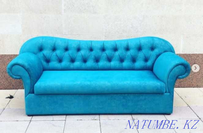 Qualitatively. Banner of upholstered furniture of any complexity. Furniture repair Almaty - photo 2