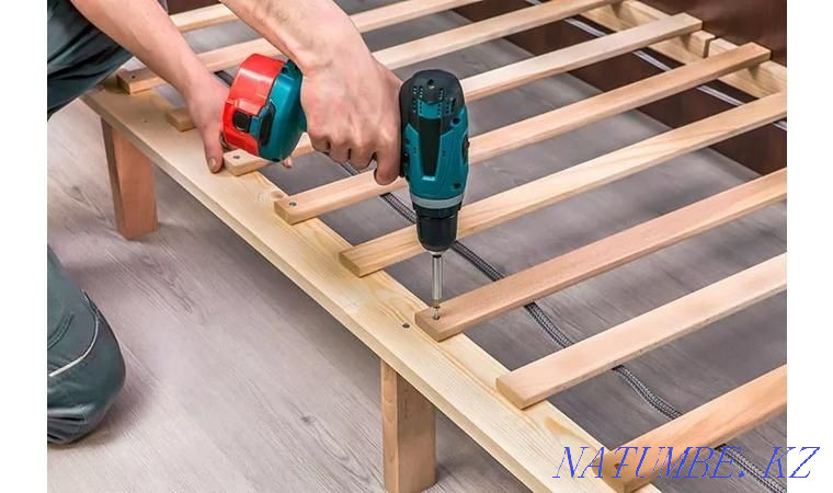 Furniture restoration assembly disassembly furniture repair sofa wardrobe bed Almaty - photo 1