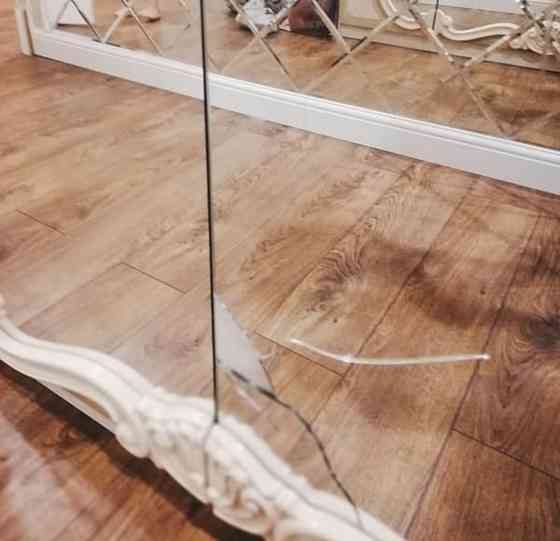 Ремонт, замена и изготовления зеркало, стекло от мебели Алматы