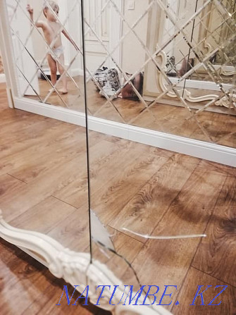 Ремонт,замена и изготовления зеркало , стекла от мебели Алматы - изображение 1