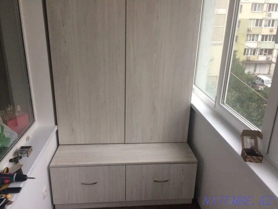 Furniture to order - wardrobes on the balcony, wardrobes, kitchens, hallways  - photo 2