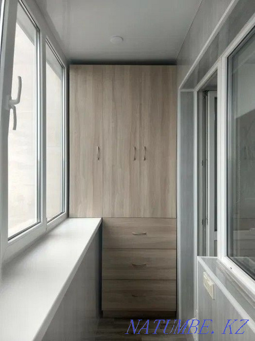 Furniture to order - wardrobes on the balcony, wardrobes, kitchens, hallways  - photo 4