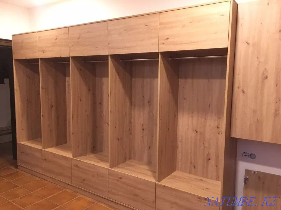 Furniture to order - wardrobes on the balcony, wardrobes, kitchens, hallways  - photo 1