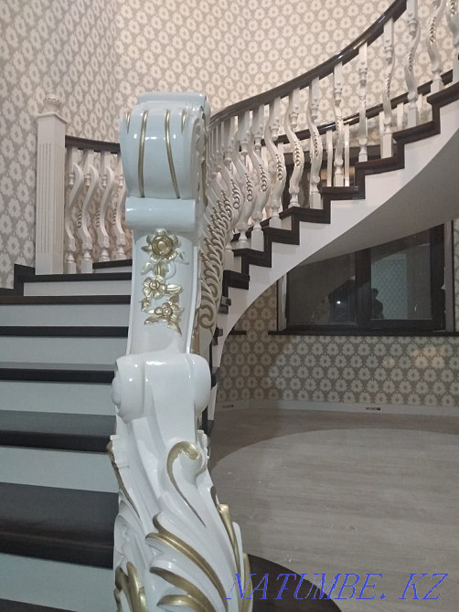 Тапсырыс бойынша баспалдақ қаңқалы емен Қарағаш  - изображение 5