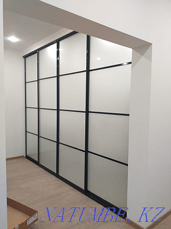 Interroom partitions of a compartment door. Measurement, production, installation. Almaty - photo 1