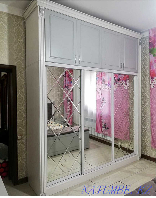 Wardrobe, Wardrobe compartment, low prices, custom furniture, living room, bedrooms Shymkent - photo 8