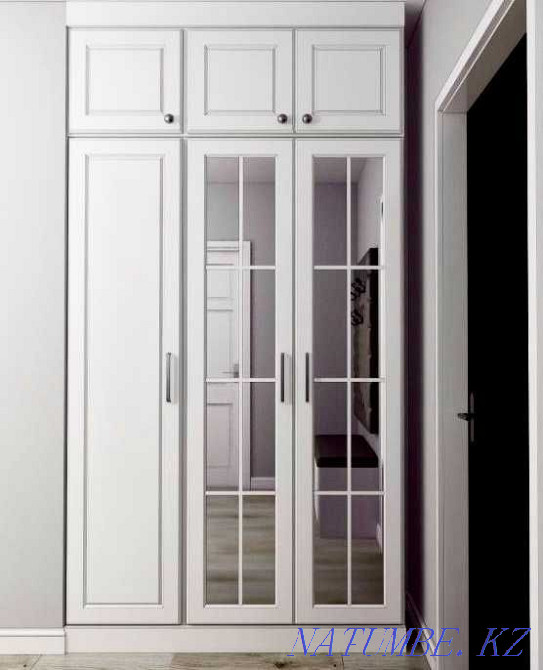 Wardrobe, Wardrobe compartment, low prices, custom furniture, living room, bedrooms Shymkent - photo 2