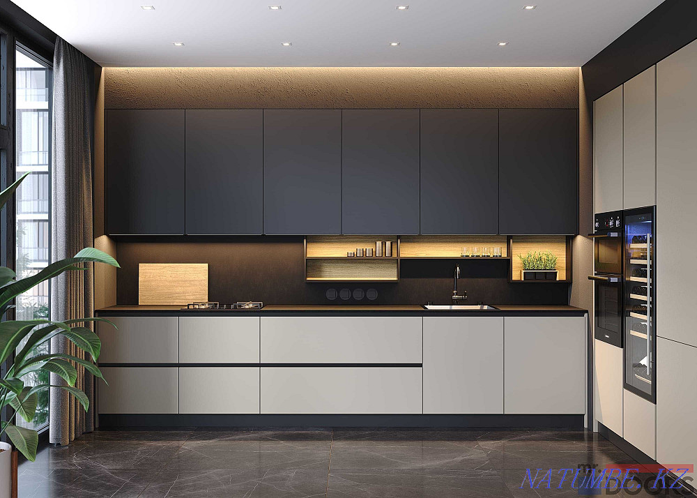 Custom-made furniture. Kitchen. Kitchen set. Furniture. Kitchen to order Shymkent - photo 1