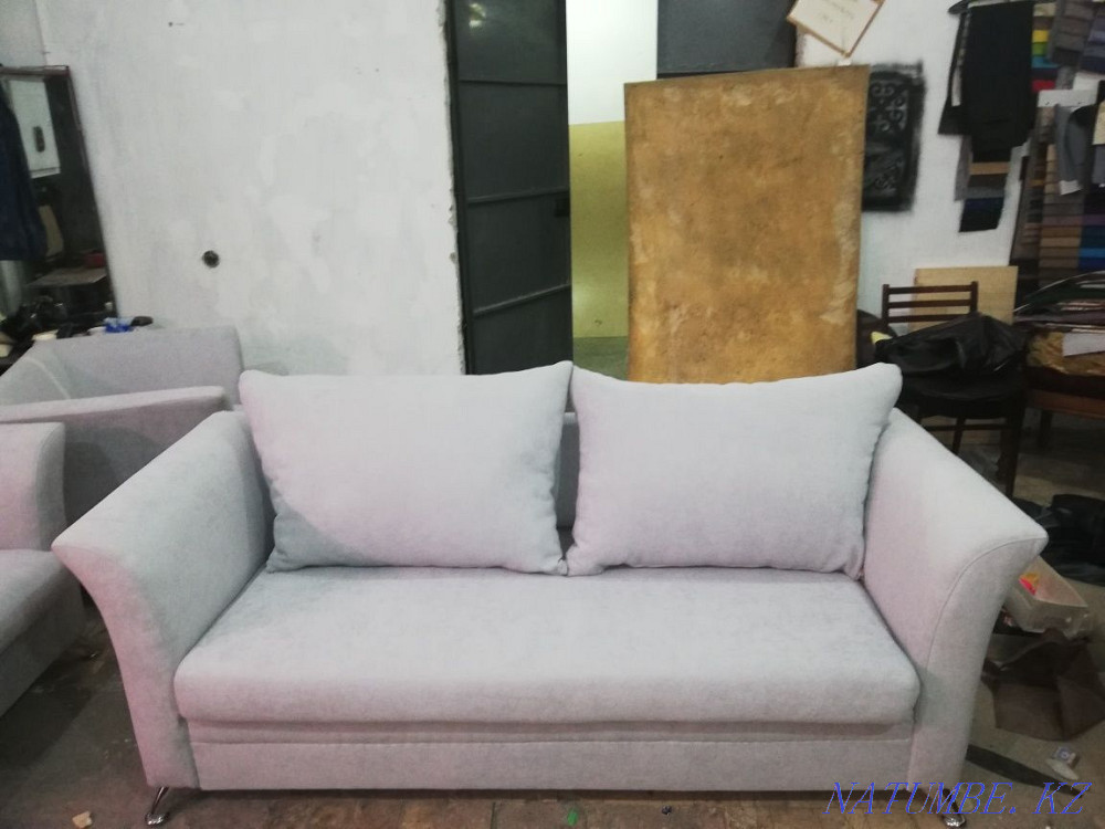 Padding of upholstered furniture! Repair of devan chairs, kitchen zones, chairs, ottomans Kostanay - photo 6