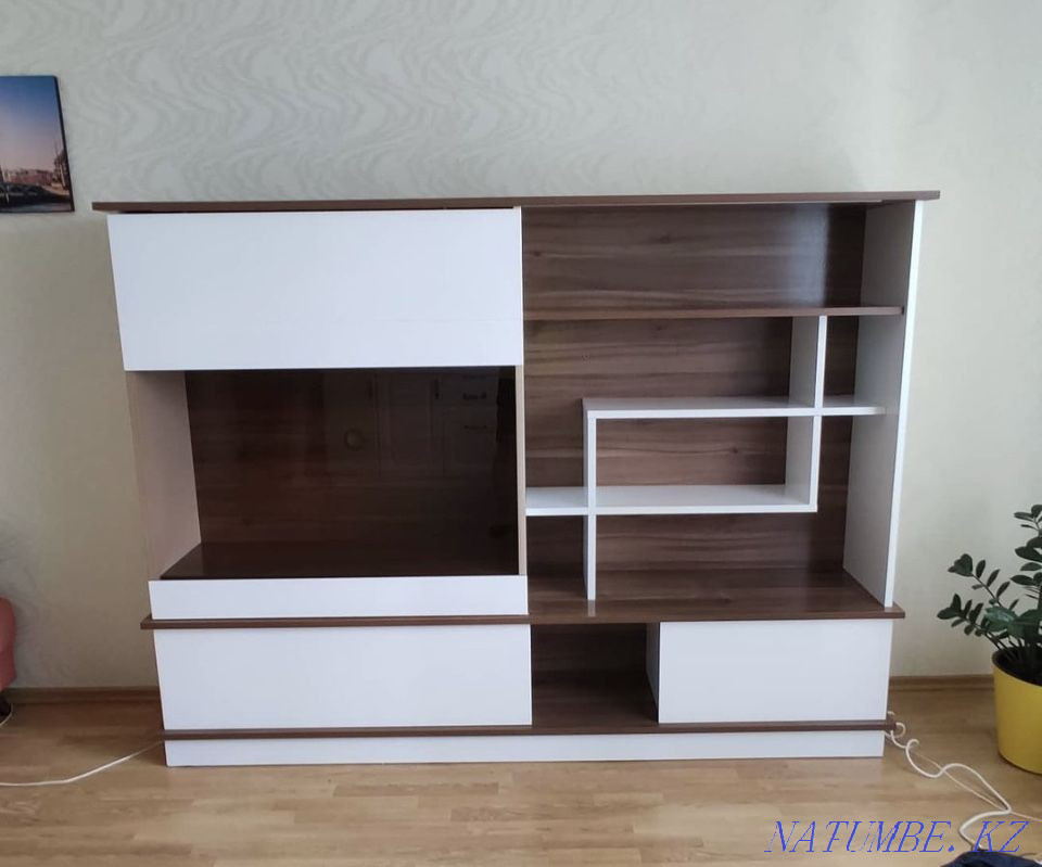 Assembling the living room /slide/buffet/showcase/wall/evrostenka/sideboard Furniture Astana - photo 6