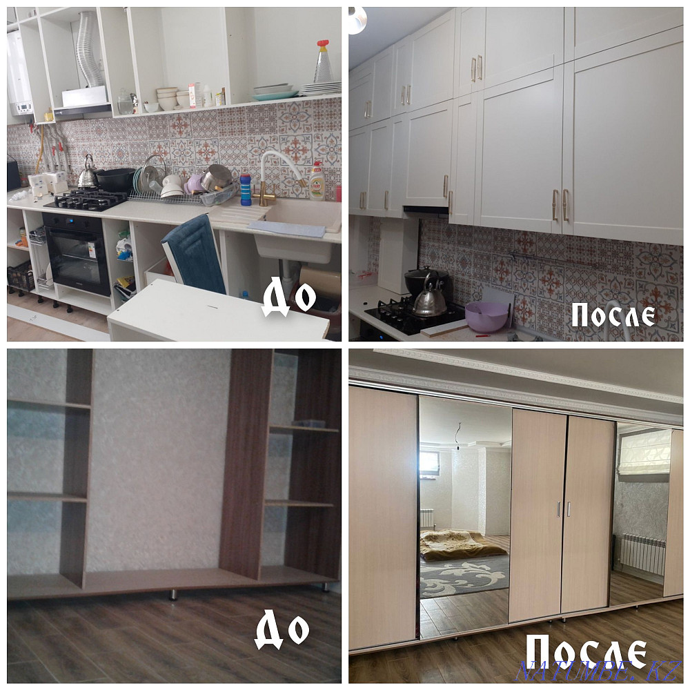Ремонт, Сборка, Переделка корпусной мебели(КАЧЕСТВЕННО не "ПОДЕШЕВЛЕ") Шымкент - изображение 3