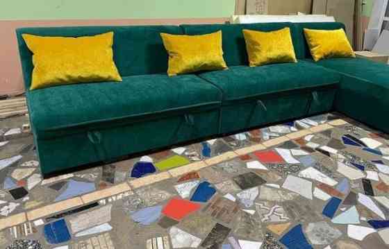 Перетяжка Рестоврация изготовления мягкой мебели диваны! Shymkent