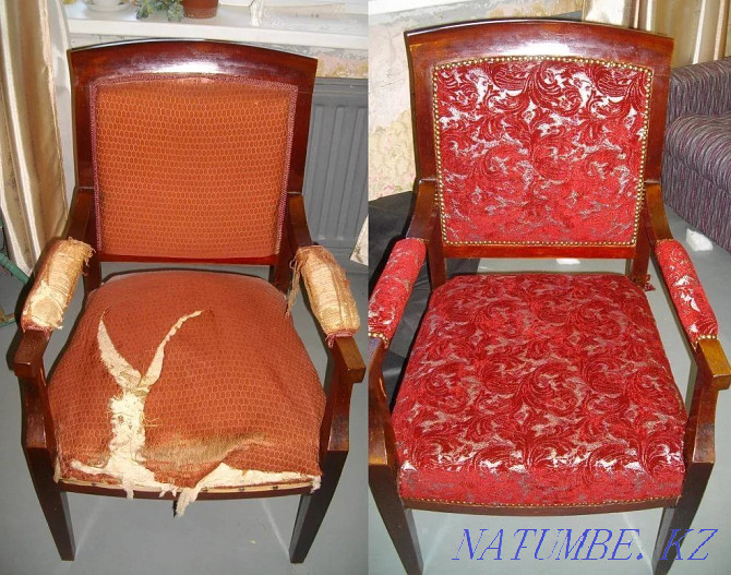 restoration of upholstered furniture repair of upholstered furniture restoration furniture Atyr Балыкши - photo 3