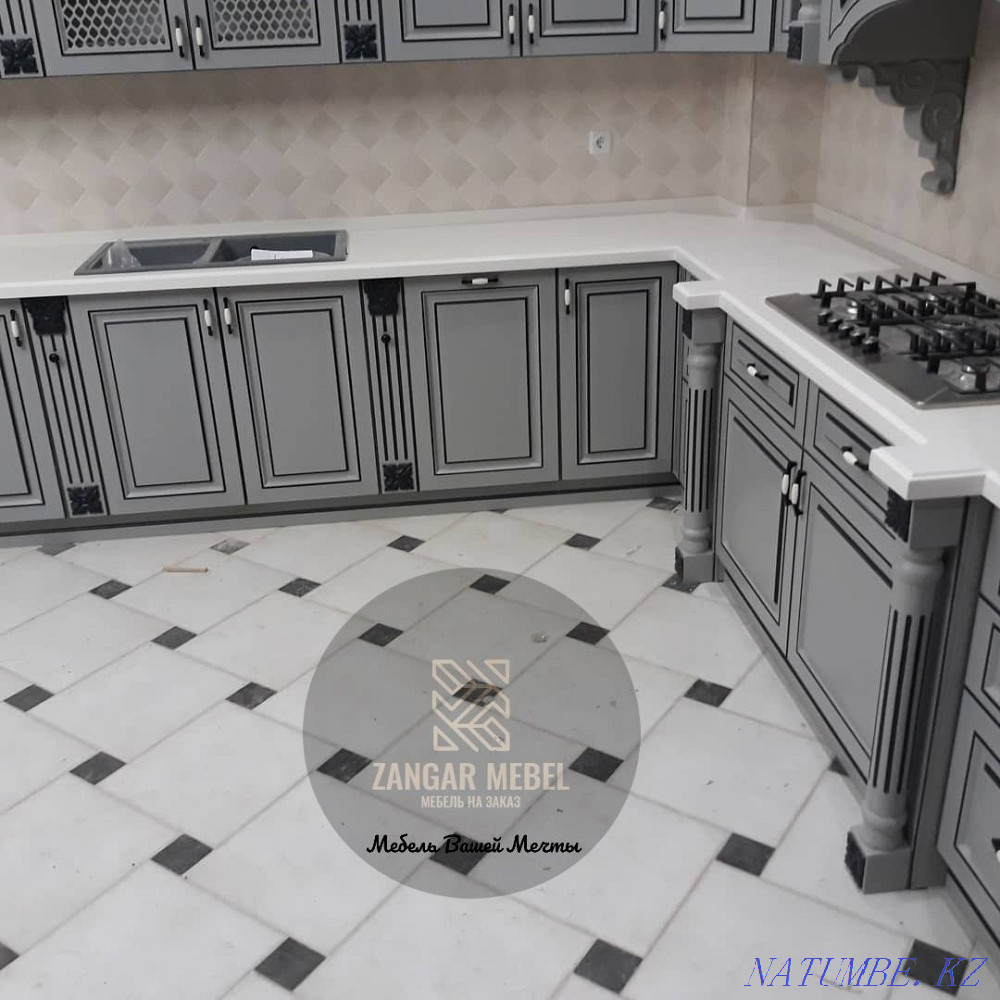 Кухонный гарнитур на заказ любой сложности Шымкент - изображение 4