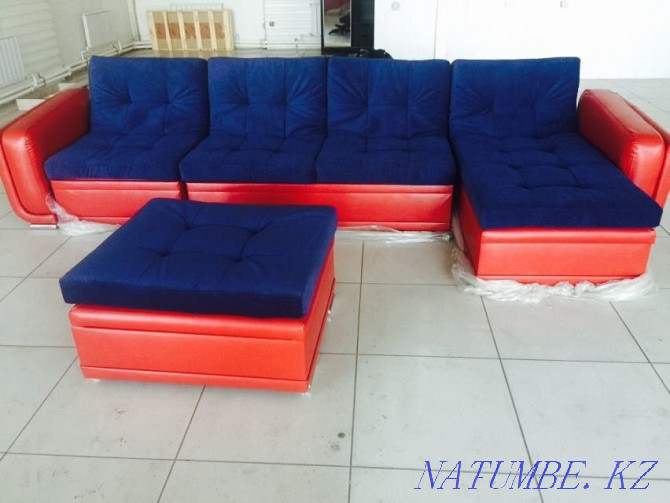 Soft furniture! Restoration, hauling. QUALITY.Manufactured,restored Almaty - photo 1