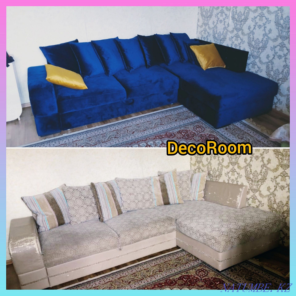 Перетяжка мягкой мебели Алматы - изображение 3