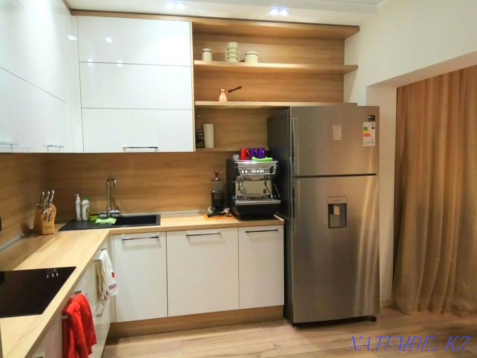 KITCHEN. INEXPENSIVE. Fast. Dressing rooms. Baby. Wardrobes. Almaty - photo 3