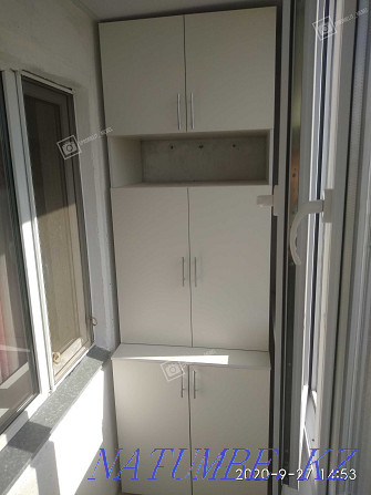 Wardrobe for clothes! Wardrobes on the balcony Cabinet furniture to order! Karagandy - photo 8