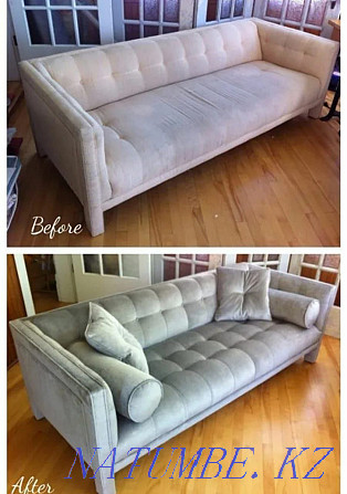 Upholstery restoration of upholstered furniture Нуркен - photo 4