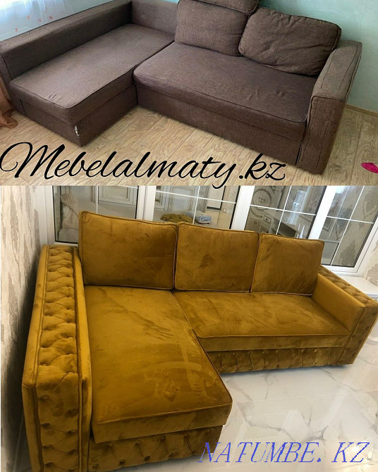 Мягкая мебель,скидки на перетяжку мебели, изготовление любой сложности Алматы - изображение 4
