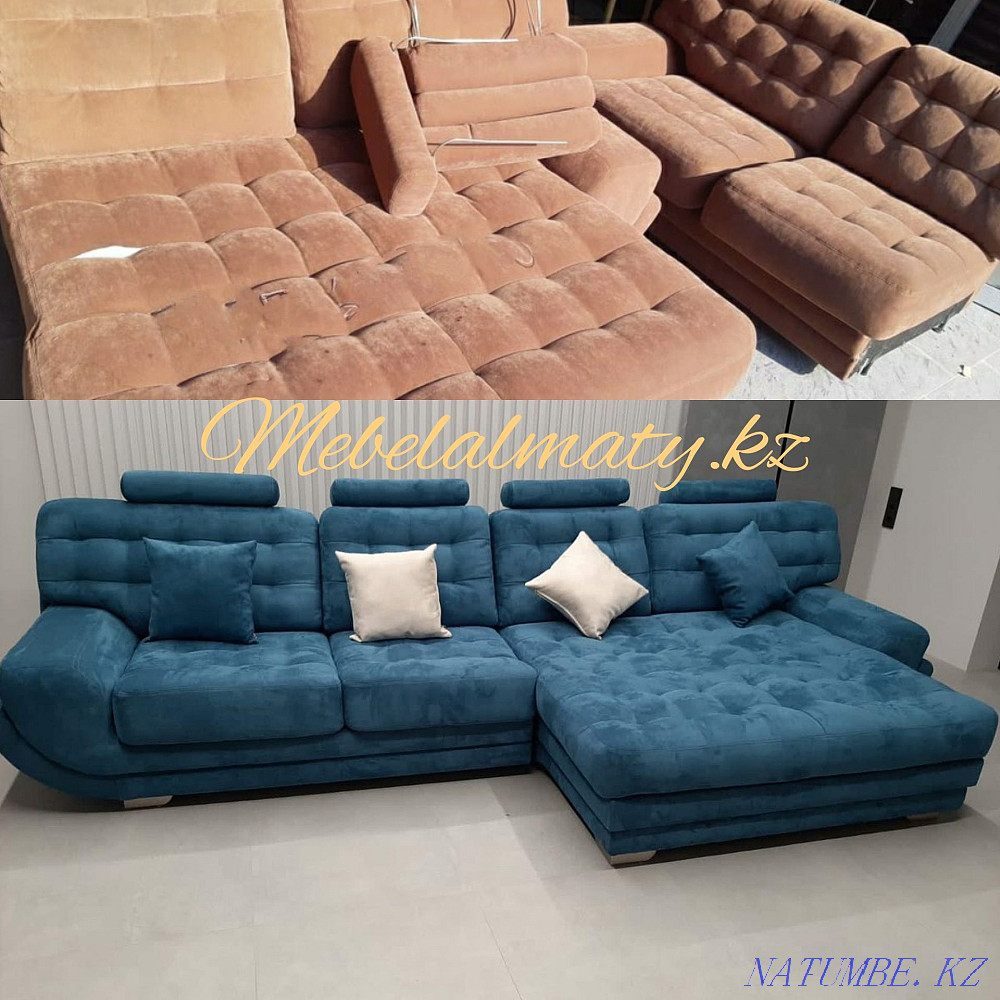 Мягкая мебель,скидки на перетяжку мебели, изготовление любой сложности Алматы - изображение 5