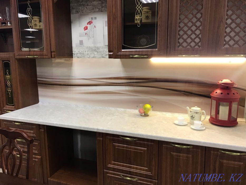 Кухонные фартуки, столы (Россия), фартуки для кухни Астана - изображение 4