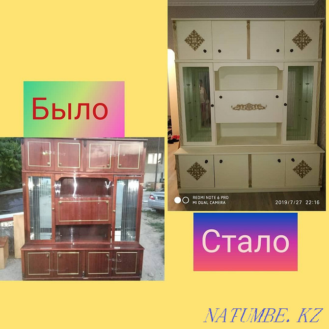 Restoration and repainting furniture. We work conscientiously. 100% quality. Almaty - photo 7