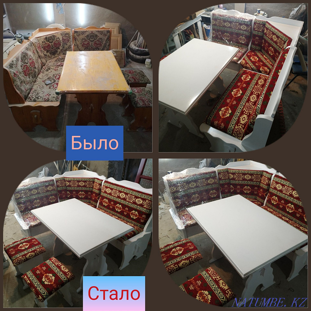 Реставрация и перекраска мебель.Мы работаем на совесть.100% качестве. Алматы - изображение 5