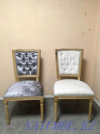 Banner, repair of upholstered furniture. Repair of chairs and bed Astana - photo 3