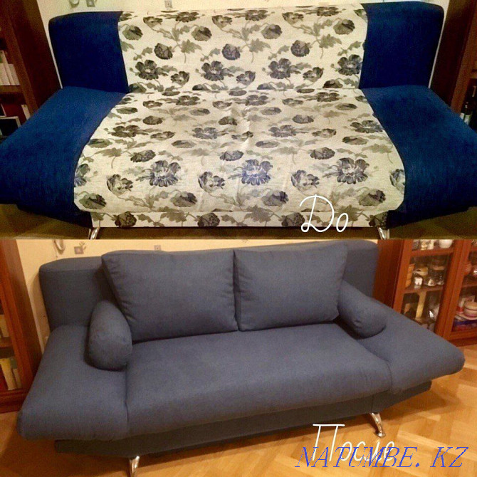 Banner, repair of upholstered furniture. Repair of chairs and bed Astana - photo 4
