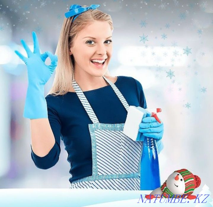 Уй жинаймыз.Уборка после ремонта Атырау - изображение 1