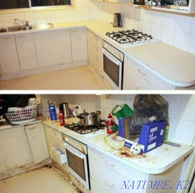 Cleaning of apartments houses office premises in Atyrau Atyrau - photo 4