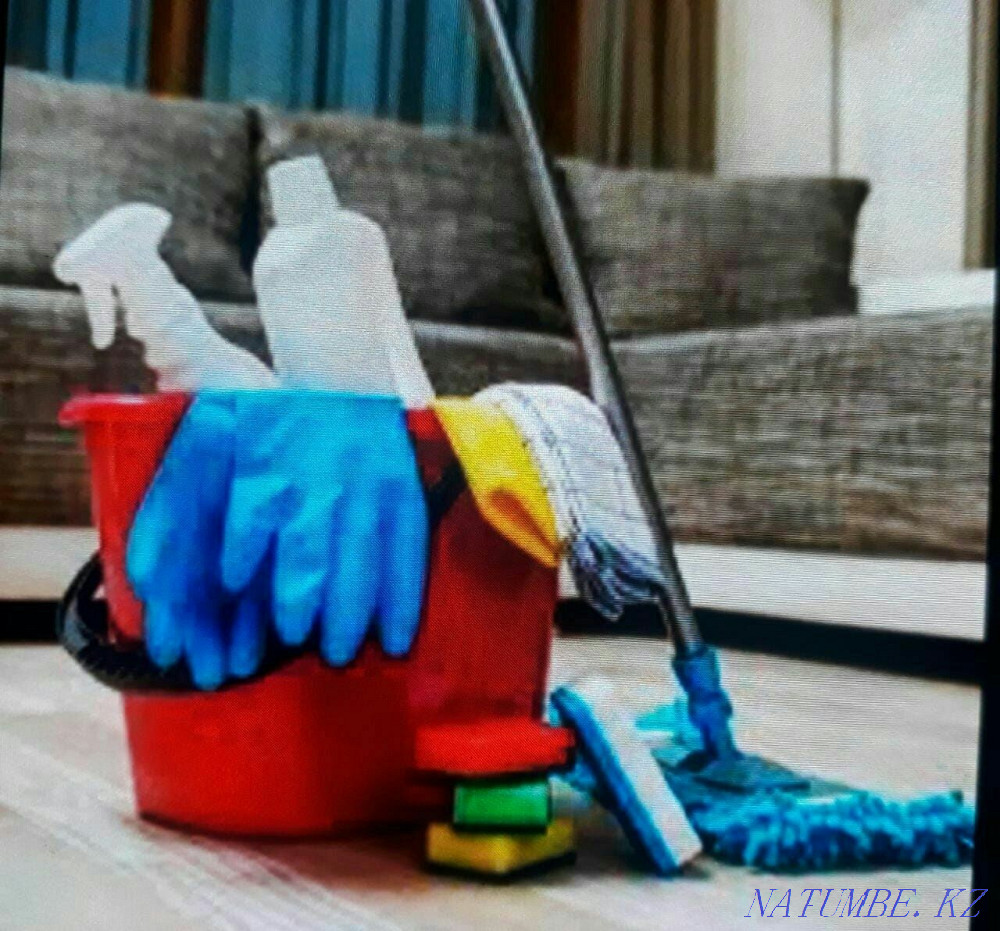 ?й жинаймыз клининг уборка квартиры дом коттедждер Шымкент - изображение 1