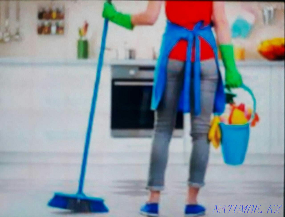 ?й жинаймыз уборка домов помещение квартиры Шымкент - изображение 5