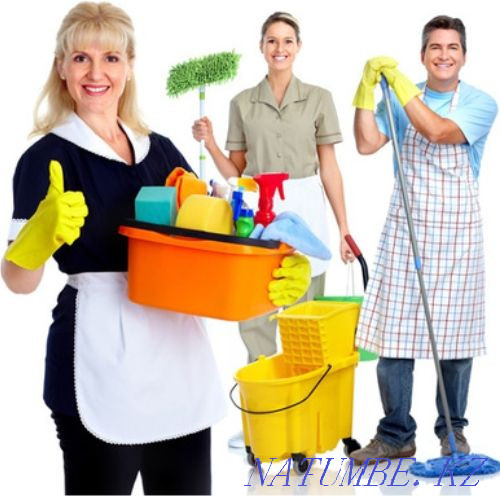 Уборка 5000т квартир домов Шымкент - изображение 1