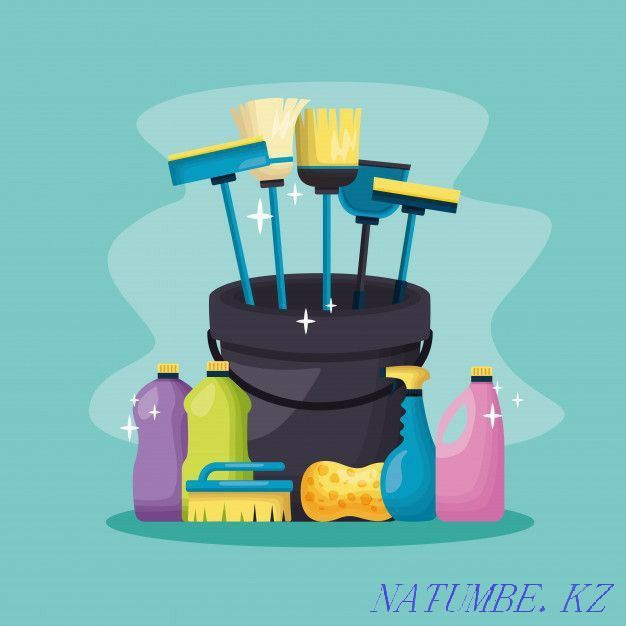 Cleaning of apartments, houses, cottages, offices. Cleaning. Steam generator. Aqtobe - photo 5