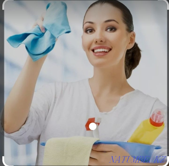 Уборка квартир,помещений,офисов,коттедж,после ремонта, чисто и быстро Шымкент - изображение 1