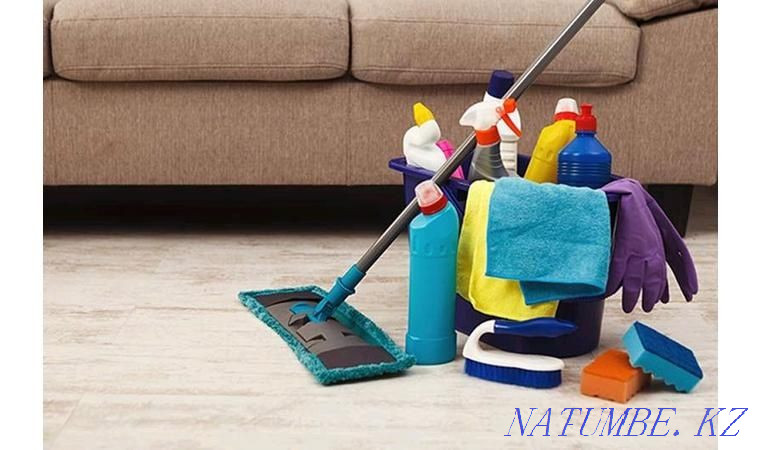 Cleaning, cleaning of apartments, offices, shops. Eco-cleaning, steam generator Astana - photo 4