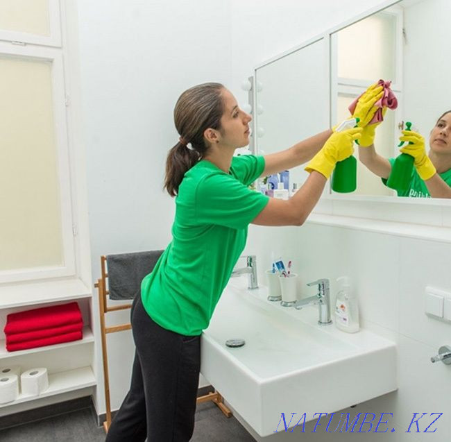 Cleaning, cleaning of apartments, offices, shops. Eco-cleaning, steam generator Astana - photo 3