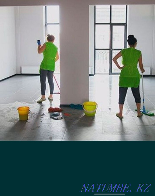 Уборка дома квартир коттедж помещения Шымкент - изображение 2