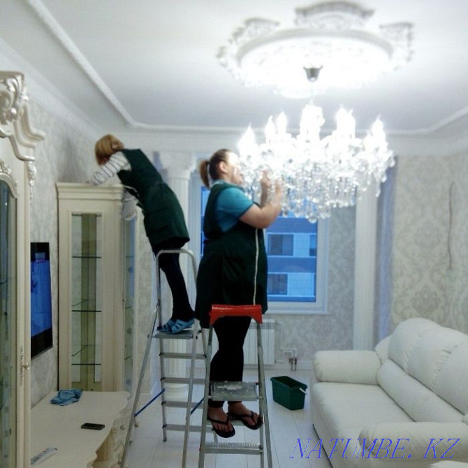 Cleaning Cleaning of the apartment from professionals qualitatively disinfection Almaty - photo 1